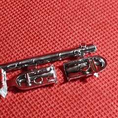Chrome Blower Scoop 1960 Chevy Corvette 1:25 Scale Model Car Part MPC