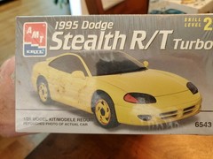 VTG AMT Ertl 1995 Dodge Stealth R/T Twin Turbo 1:25 Kit #6543 Factory Sealed