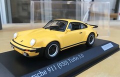 1/43 MINICHAMPS PORSCHE 911 turbo (930) yellow CA04316031 200 pcsmint,++ !
