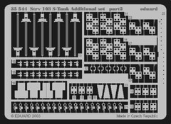 eduard 35544 x 1/35 Armor- Strv 103 S-Tank Additional Set for Trumpeter