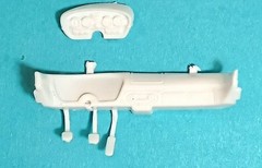 🔥58 EDSEL PACER DASHBOARD AND GAUGE POD – AMT 1087M – MODEL KIT PARTS LOT🔥