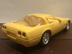 1992 Chevrolet Corvette ZR1 Dealer Promo Car YELLOW 1:25 AMT / ERTL