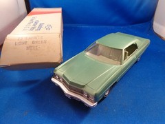 1973 Chevy Caprice 2 Door HT Green Dealer Promo car with box 1/25 scale