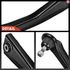 A-Premium 2 x Rear Forward Lower Lateral Link, with Ball Joint & Bushing,