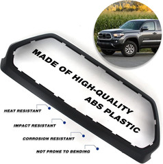 Front Upper Grille Shell Outer Frame Surround Fit for Toyota Tacoma 2016-2022 Ac
