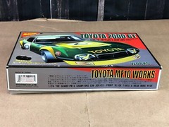 Nichimo Co. Japan 1:24 Model Kit TOYOTA 2000 GT GRAND PRIX CHAMPION ~ NO MOTOR