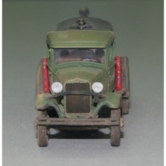 UNIMODELS UM 323 Plastic scale models kit Scale 1:72 BZ-38 refuel truck