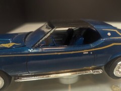 MPC 1/25 73 Mercury Cougar Street Machine The Cat Built Painted