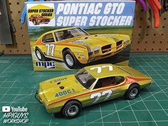 MPC 939 1:25 1970 Pontiac GTO Super Stocker Plastic Model Kit