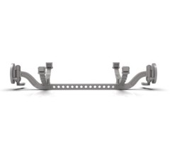 1:25 3d Printed Gasser I Beam Axle Leaf Spring Front End Set. (unchromed)