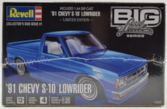 Revell 1991 Chevy S-10 Lowrider W/ Diecast – Big + Little 1/25 Model Kit 14562