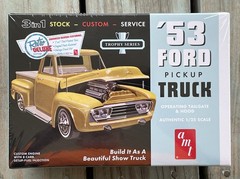 AMT 1953 Ford Pickup Truck 3 in 1 Trophy Series 1/25 Sealed Model Kit Retro ’53