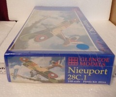 1995 GLENCOE NIEUPORT 28C.1 PLANE 1:48 TH.SCALE MODEL KIT NIB
