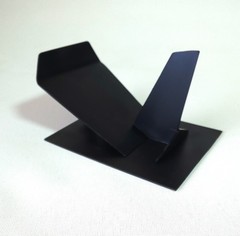 Blade Runner Spinner 1/24 built & painted weathered with custom display stand
