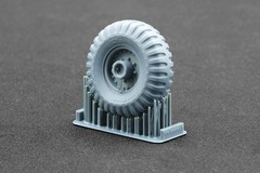 Alvis FV622 Stalwart Mk.2 Sagged Wheel set for Airfix kit 1/35 ScaleX WM 35026S