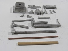 MODELSLIPWAYS HIAB #FK-11- 1/24 SEA CRANE – STYRENE, BRITANIA METAL, PLASTIC
