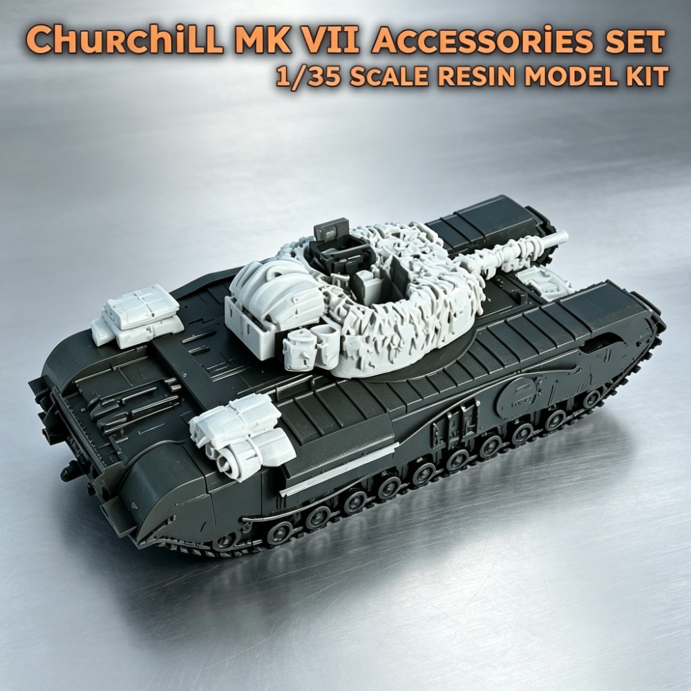 1/35 Churchill Mk VII Tank Accessories Set T35020 Resin Diorama Kit