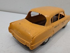 PMC 1954 Plymouth Belvedere Yellow Cab Taxi Dealer Promo Model Toy Car 4 Screw