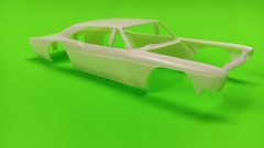 AMT 66 1966 Chevy Impala SS Mod Stocker 1/25 Body Hood Frame Bumper Race Car