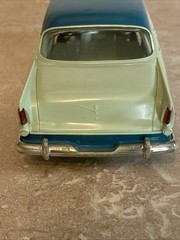 1956 Plymouth 4dr Belvedere Powder Blue Med Blue Jo-Han Dealer Promo Model