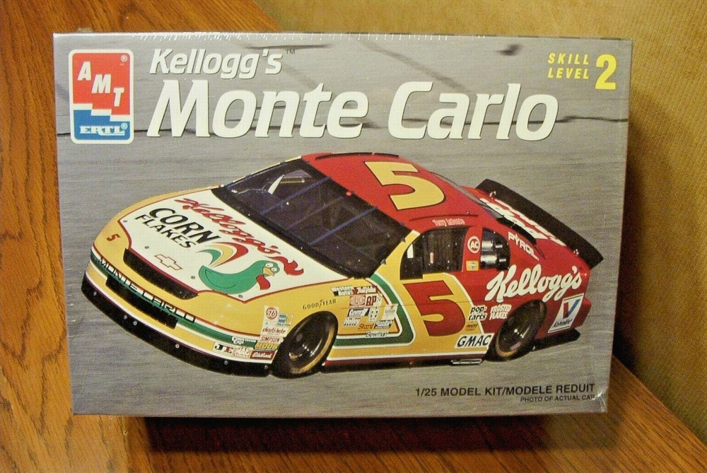 AMT/ERTL #5 KELLOGG’S MONTE CARLO TERRY LABONTE 1/25 SCALE MODEL KIT