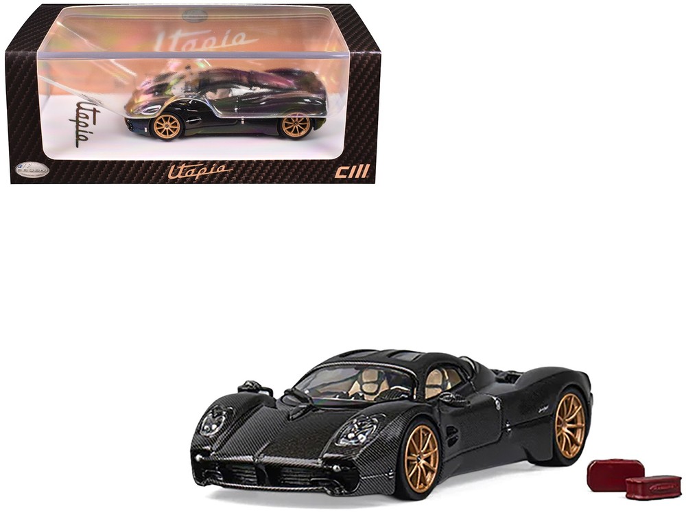 CM Models CM64-UTOPIA-04 1/64 Pagani Utopia Full Carbon with Gold