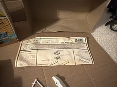 JoHan 1/25 1962 Chrysler 300 Hardtop molded in WHITE USA Oldies Needs Finishing