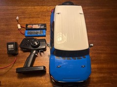 Tamiya Toyota FJ Cruiser CC-01 1/10 RC Car Model Kit Used