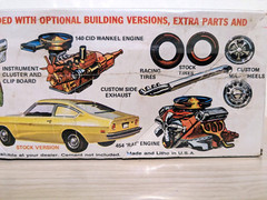 L@@K! RARE ORIGINAL VINTAGE MPC 1974 CHEVY VEGA KIT *SEALED-BAG *COMPLETE *NICE!