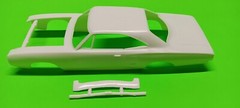 1970 Dodge Coronet Super Bee 1/25 MPC Body Shell Front Valence Model Car Part