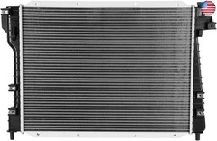 DNA Motoring OEM-RA-2256 OE Style Bolt-On Aluminum Core Radiator Compatible