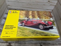 Heller Mercedes 500 K Special Roadster Car Plastic Model Kit 1:24