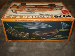 AMT T469 Model kit Monza 2+2 Box Opened 1976 Kit Ex Started Condition Original