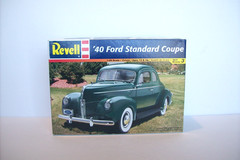 Vintage Revell ’40 Ford Standard Coupe, Sealed Inside, 1/25 Scale, 2003!