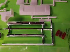Body 77 1977 Ford Van Econoline E150 1/25 AMT Hood Glass Grill Bumpers Interior