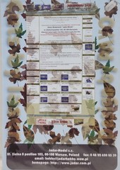 Jadar Model Dioramas 1/48 scale Leaves Maple Flora Cardboard cut outs