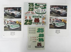 Blue Ridge #25 Kodiak 4 Piece 1991-93 Ken Schrader 1/24 Nascar decals