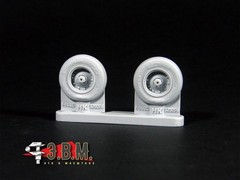 1:32 Resin Wheels Landing Gear for scale model F 14AB Tomcat