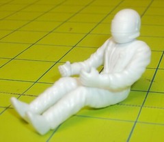 PARTS – DIORAMA – SITTING DRIVER FIGURE – 1/24 SCALE