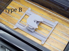 5th wheel hitch for pickup trucks for 1/24 and 1/25 scale model cars