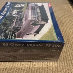 1996 Monogram ’65 Chevy Impala SS 396 Model Kit #85-2470 1/25 New Sealed