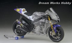 AwardWinner Built Tamiya 1:12 Yamaha Team Yzr-M1 ’09 Rossi Clear Full View+Fork