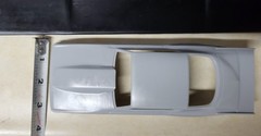1/24 scale resin 3d printed 1968 Barracuda Pro Mod drag body model slot car