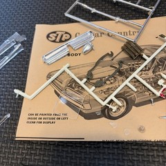 MPC RUPP & STEFFEY STP COUGAR COUNTRY FUNNY CAR Model Kit No. 703-200 1/25 scale