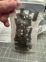Tamiya 1/35 Scale Allied Vehicles Accessory Model Kit #35229 Incomplete
