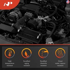 A-Premium Engine Air Intake Hose Tube [fits SOHC, 6Cyl 3.5L] Compatible with