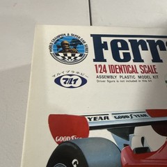 Vintage Nichimo Ferrari 312T F-1 1/24 Motorized Model Kit Original Tape Seal