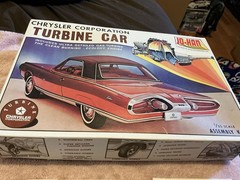 1 25 scale model parts Chrysler Turbine Car Seat,bumpers And More Lot Only