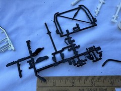 1963 Revell Model Kit 1957 Chevy Chevrolet 1/25 Bel Air Box & Parts Only No Body