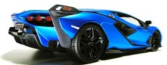 Lamborghini 1:18Race Car12Custom Built Concept Metal Body Model Carousel BLUE 24